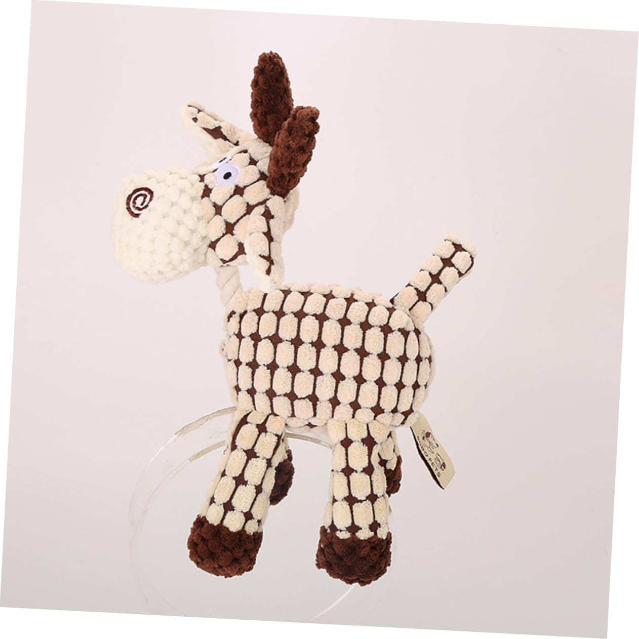 Beavorty 3 Piezas Perro de Peluche de Juguete mordedura de Mascota Jugando Juguete Juguetes Juguete Perro Indestructible Juguete para Mascotas Burro Mascota de Juguete Peludo Animal