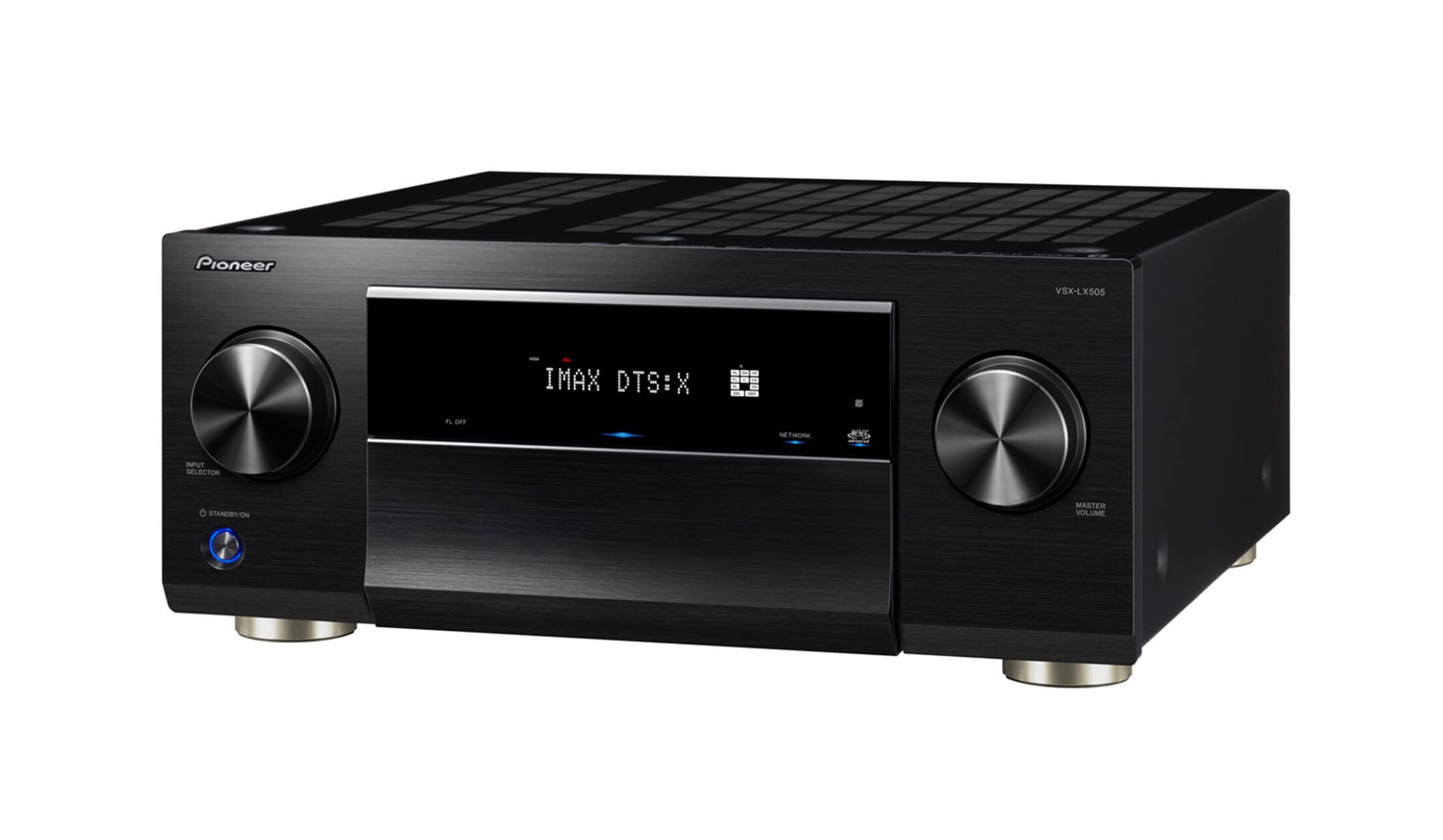 Pioneer VSX-LX505 ELITE AV Receiver - Black, Built-In Streaming Music Services and Faster Wifi, ULTIMATE 4K GAMING EXPERIENCE, Works with Sonos Certified.