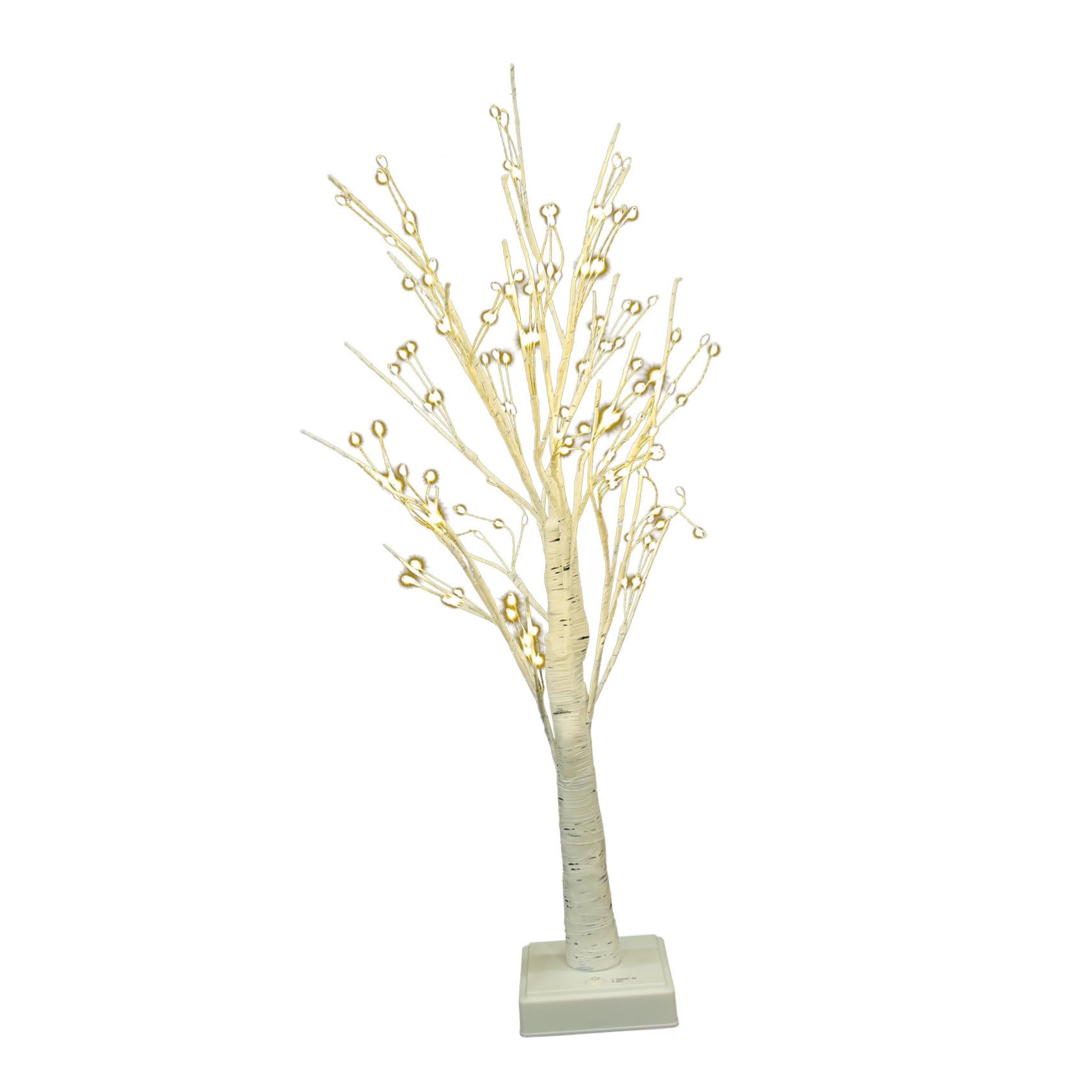 Mobestech Decorative Birch Lamp Removable Base Nightstand Light for Bedroom Home Decor Branches for Lighting Warm Accent for Room Office