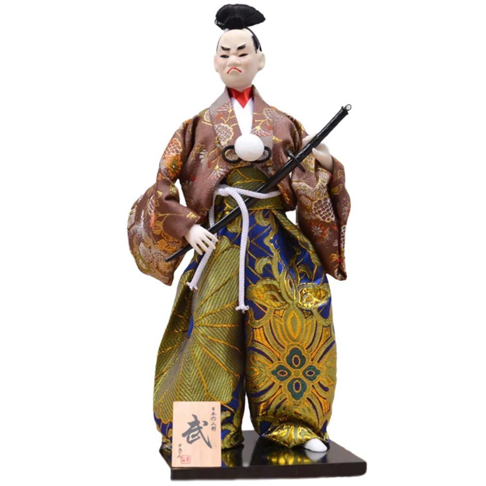 Figurines de samouraï japonais pour décoration de restaurant sushi et maison