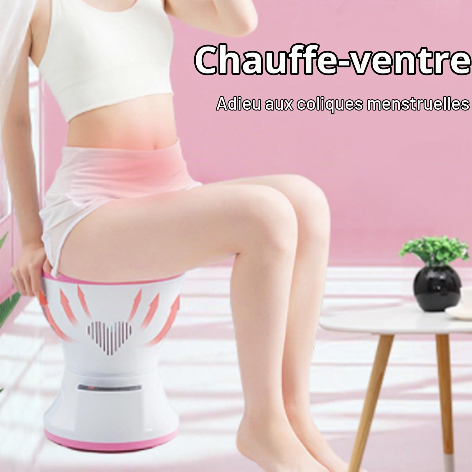 Yoni Seat Yoni Kit, Siège Vapeur Portable avec Coussin, Kit V Steam At Home pour Femme santé Vaginale, équilibre PH, Soins Post-partum, Nettoyage et Soutien Menstruel, Cadeaux