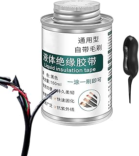液体電気テープ,防水絶縁液状シーラント - 150ml 速乾性液体電気テープ | 金属 ゴム 電子部品 配線 船舶 自動車 基盤 電気工事 技術者向け