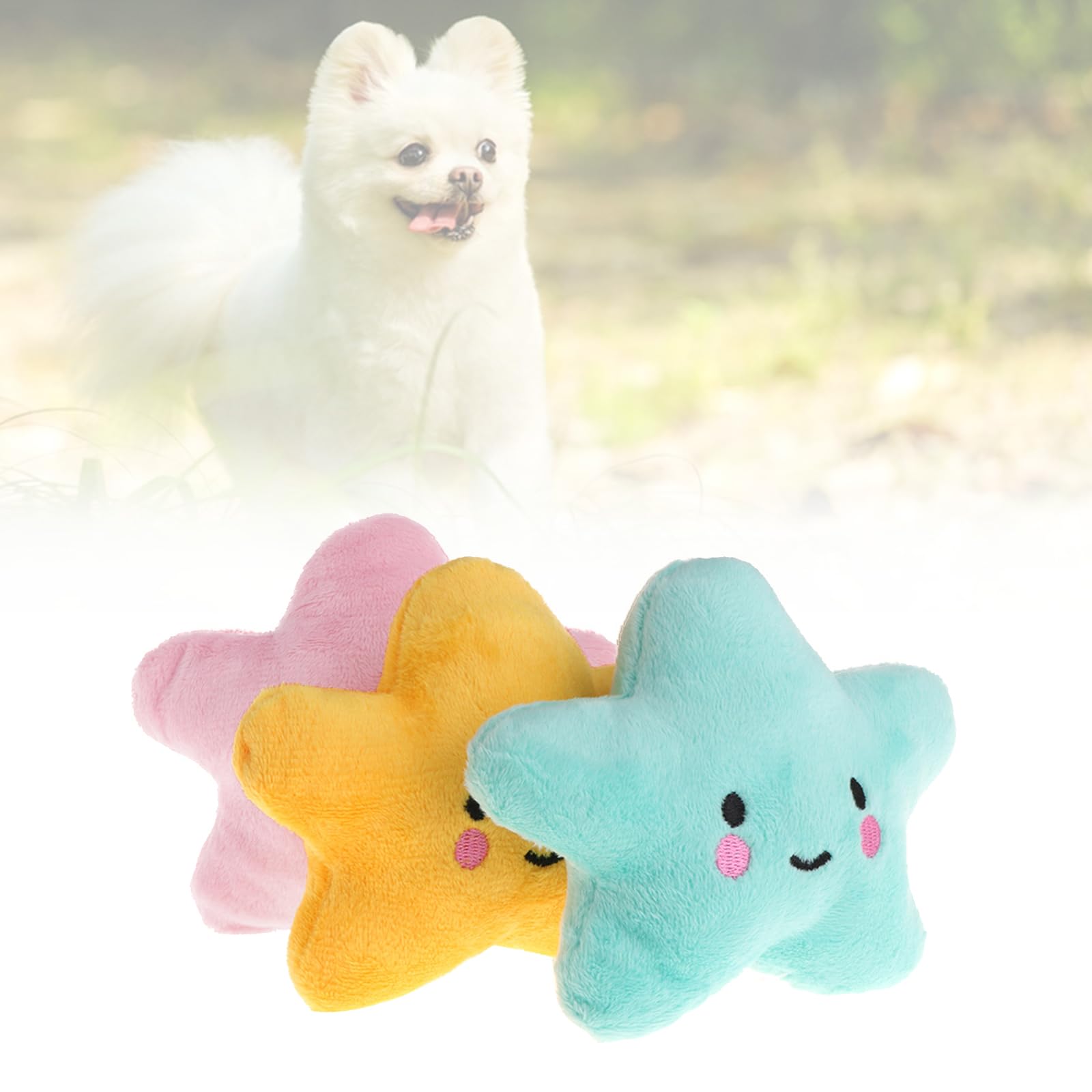  犬型ぬいぐるみ 約30cm 廃盤品 Amazon.co.jp: ZOZOYY 楽しい犬用インタラクティブ星型スクイーズ