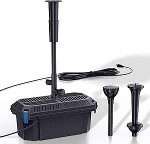 AquaOne Eco vijverpomp CTF-B 16000 140 watt 16000 l/u I Hoogwaardige vijverpomp I