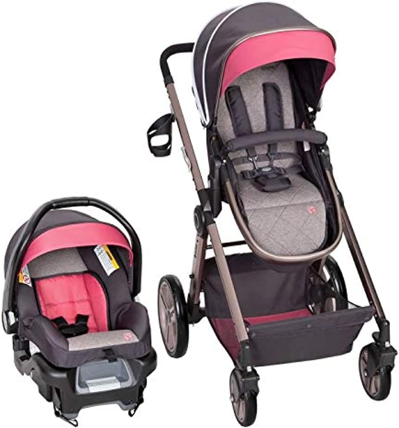Babytrend GoLite® Snap Gear® Sprout Travel System Stardust Rose - TS53C46E