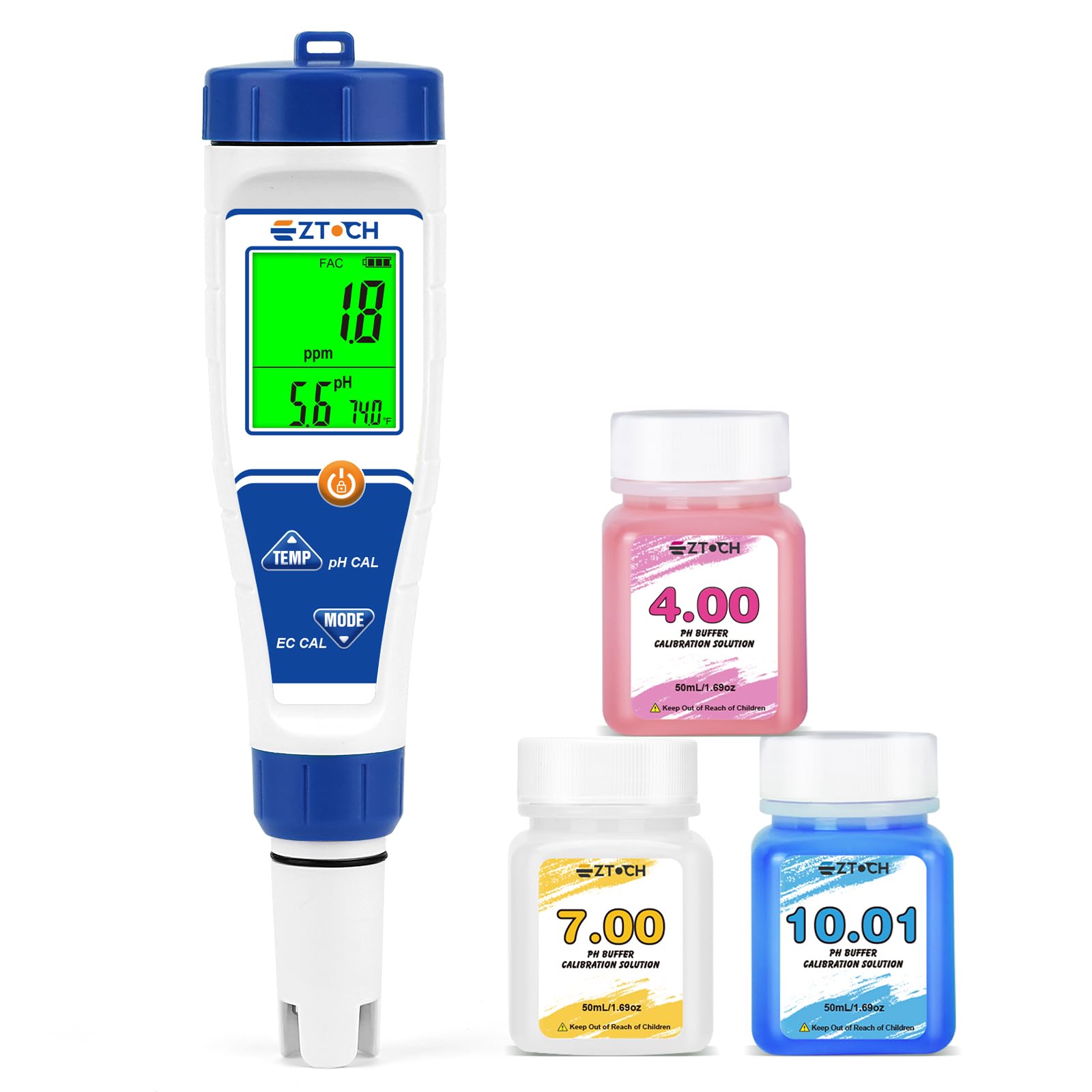 Photo 1 of Digital Pool Chlorine Salt Tester, pH Salinity Meter for Pool WaterLPNPMGJ7681762
