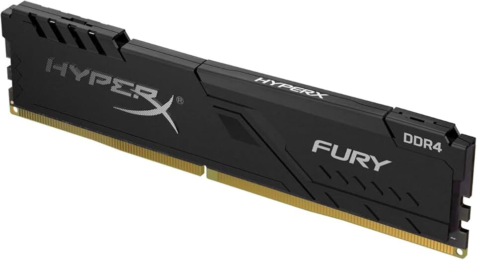 Memória HyperX Fury, 4GB, 2666MHz, DDR4, CL16, Preto - HX426C16FB3/4