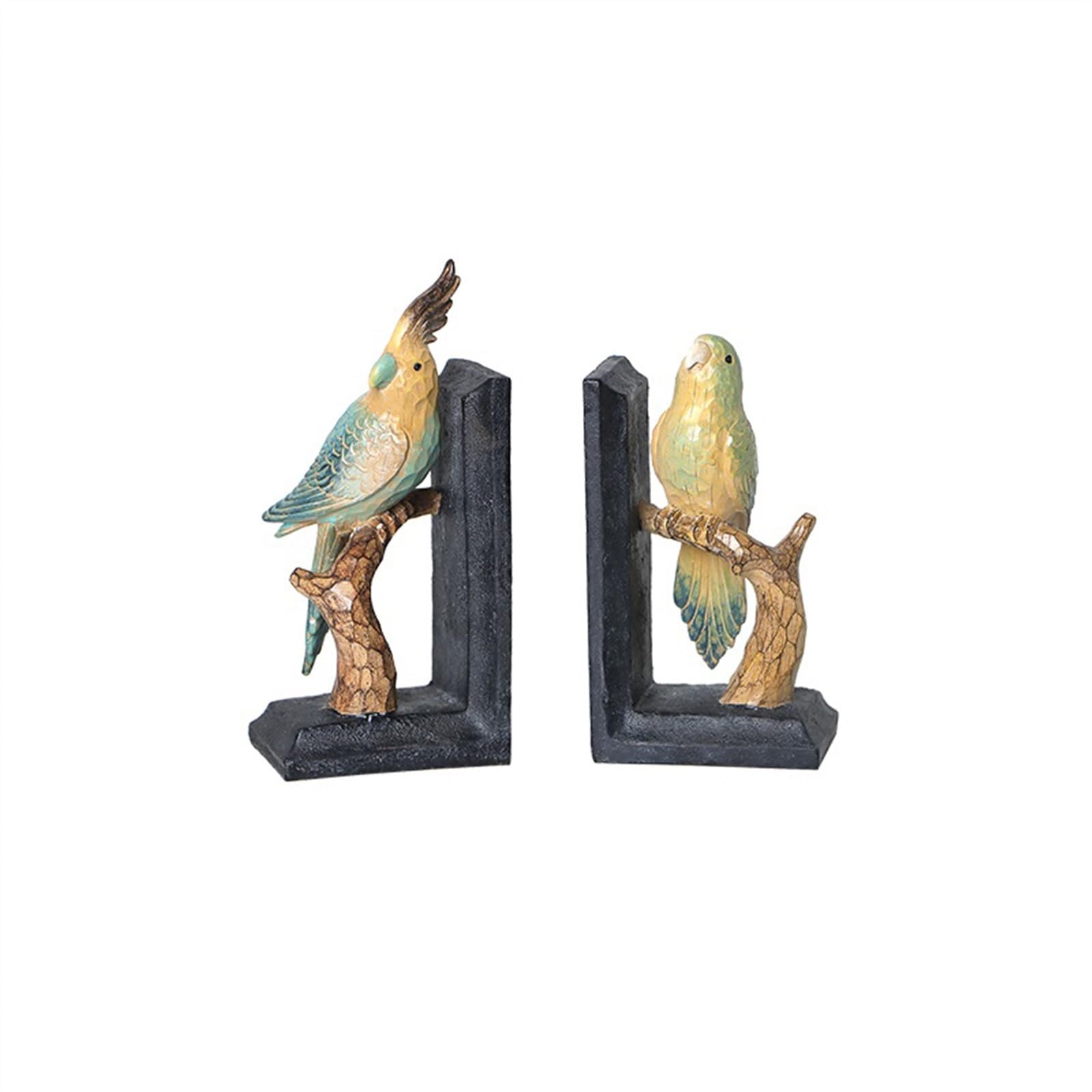Shelves Decorative Bookends Vintage Resin Book Organiser Shelf Tidy for Office Library or Study Book Support