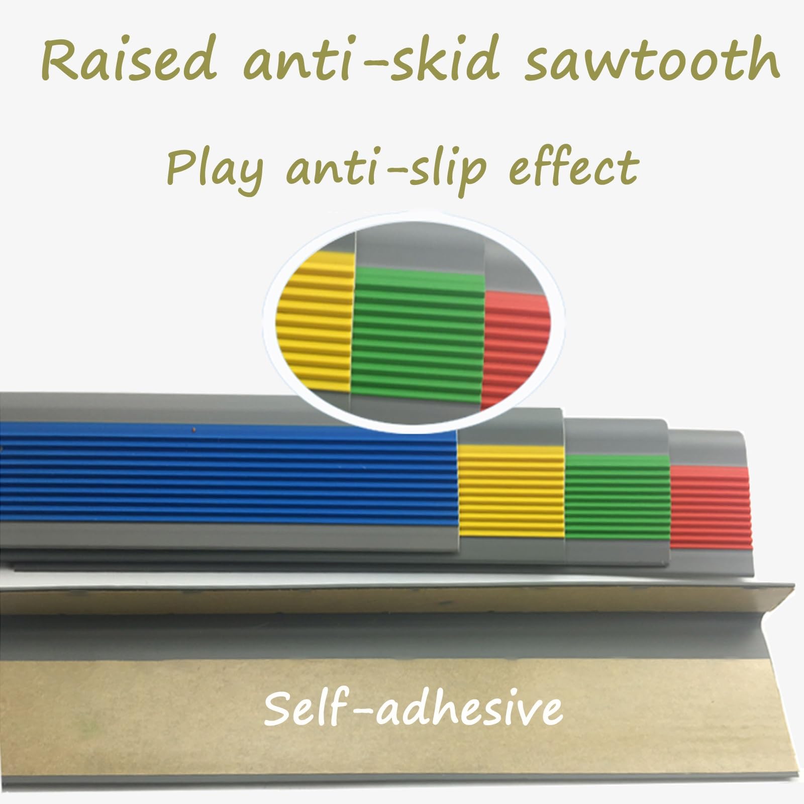 Perfil De PVC Autoadhesivo De Borde para Escaleras en Forma De L, Tiras Antideslizantes para Peldaños, Tiras Antideslizantes Autoadhesivas, Adhesivo Y Antideslizante, Adecuado para Escaleras ( Color :