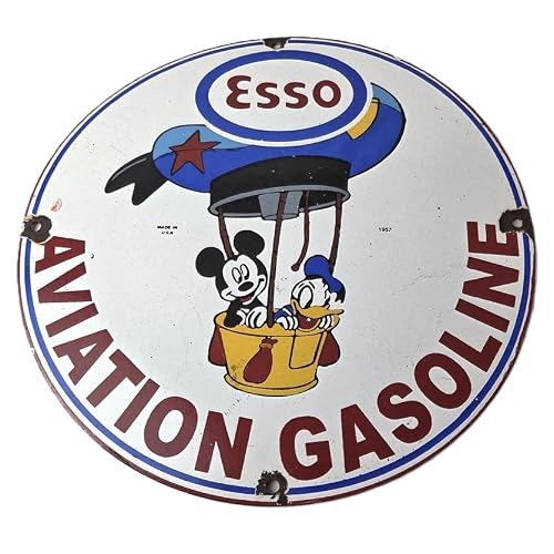 Vintage Esso Gasoline Sign