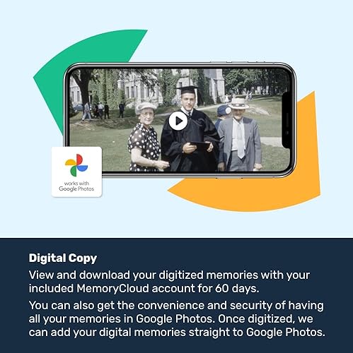 Miniatura 5 de Kit de envío de digitalización servicio para transferir 20 artículos de medios analógicos a salida digital y DVD  VHS de video a digital  Película