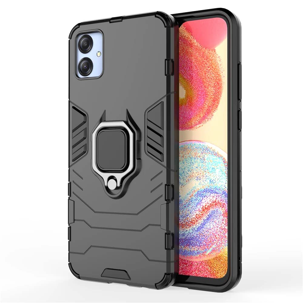 Spazy Case® Samsung Galaxy M04 / F04 / A04e Back Cover | Dual Layer Armor Defender Full Body Protective + PC Hybrid Kickstand Back Case for Samsung Galaxy M04 / F04 / A04e (B0C5TH7THM) Amazon Price History, Amazon Price Tracker