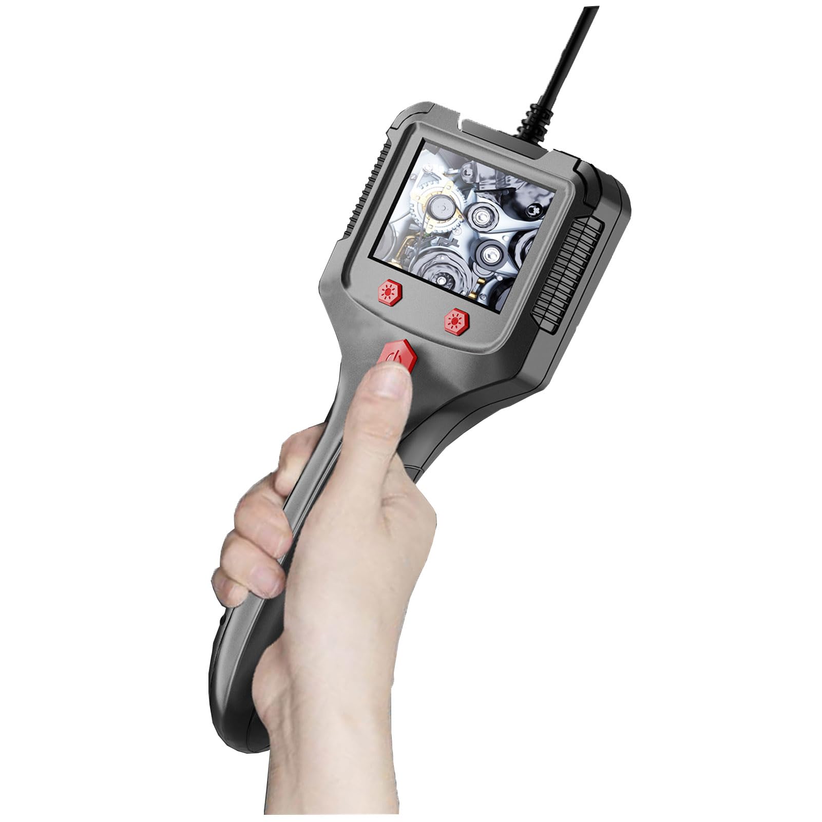 内視鏡カメラ、工業用内視鏡オールインワンマシン、ライト付き5.5mm