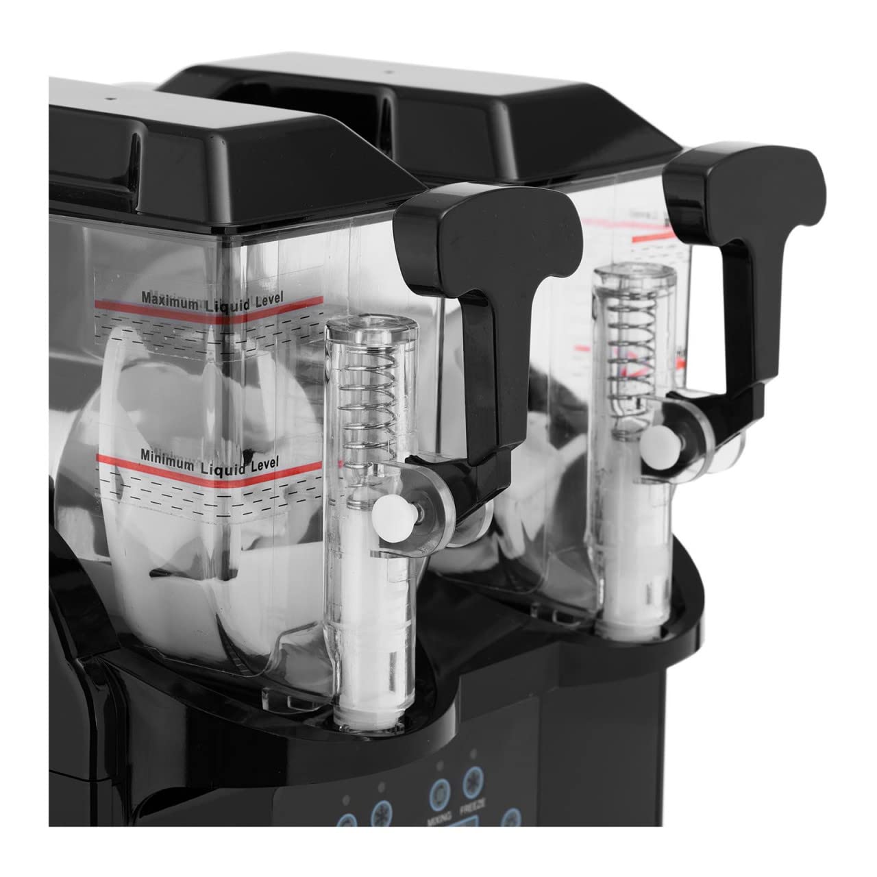 Royal Catering Slush Macchina 2 x 3 l Pannello di controllo digitale Gelatiera Slushy Maker Slush Ice Macchina