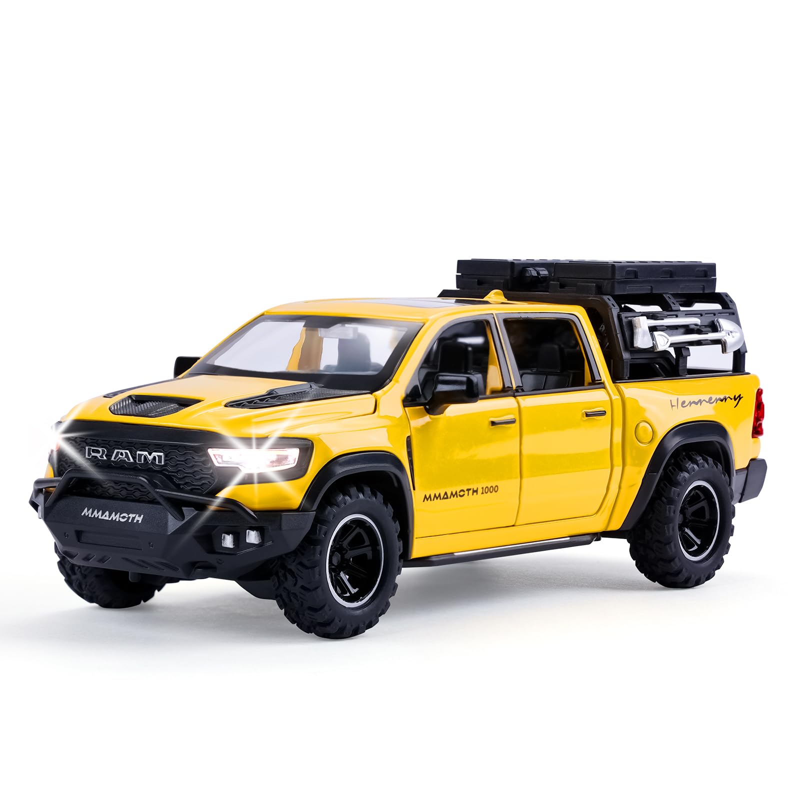 Toy Dodge Mammoth Pickup Truck Model Car Vehicle Toy Kids