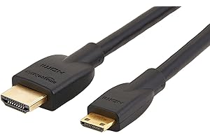 Amazon Basics Mini to HDMI Adapter Cable For Crisp Cross-Device Connectivity