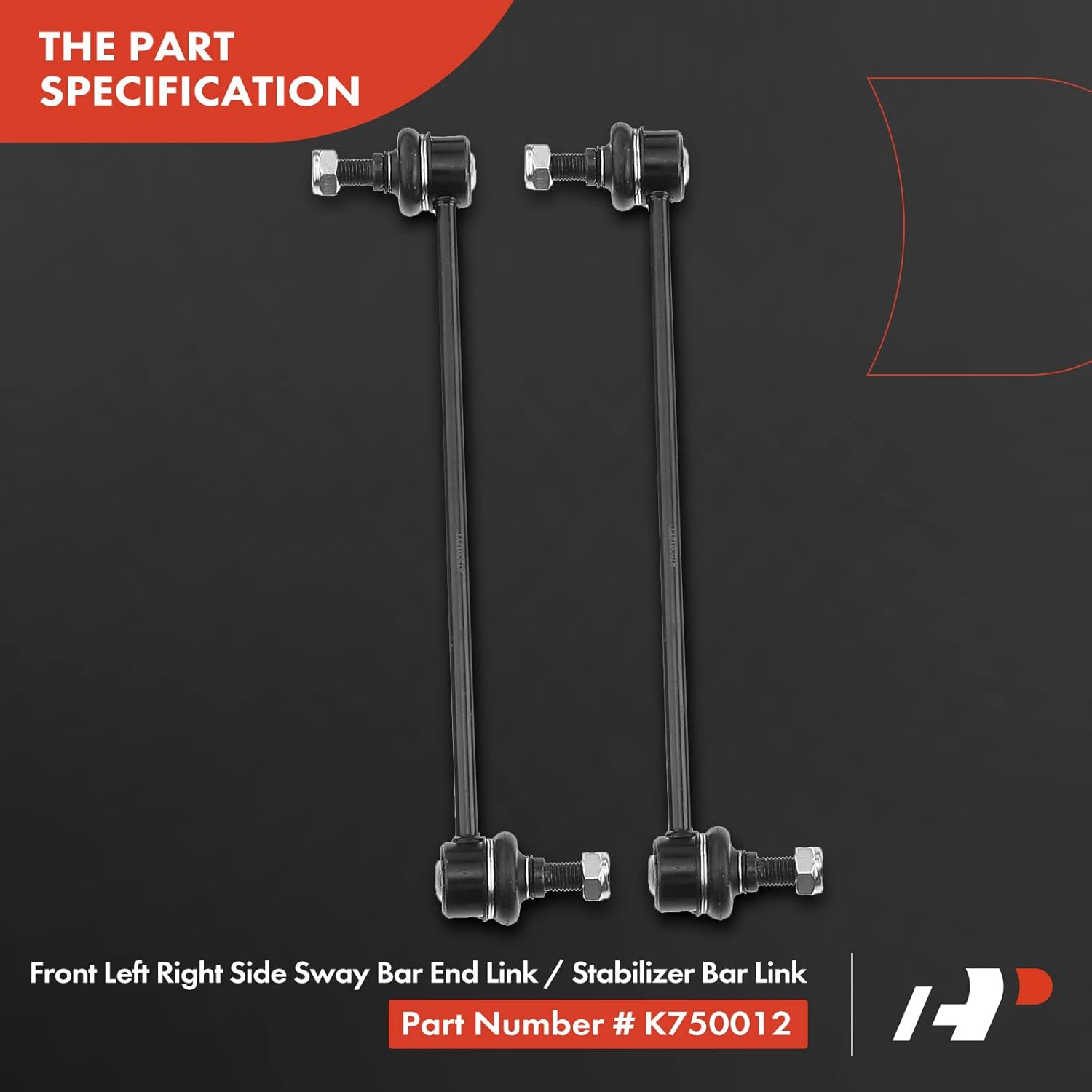 A-Premium Set of 10, Lower Control Arm, Inner Outer Tie Rod End, Sway Bar Link, Compatible with Chevy Cobalt 2005-2008, HHR 2008-2010, Pontiac Pursuit 2005-2006