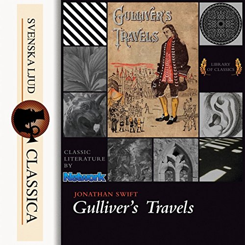 Gulliver's Travels Audiolivro Por Jonathan Swift capa