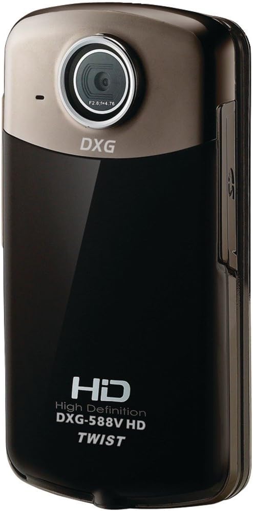 DXG588VHD-DXG USA DXG-588V HD 16.0 MEGAPIXEL 1080P HIGH-Definition QUICKSHOTS Twist DXG-588V Digital Video Camera