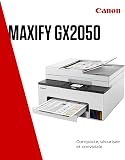 Canon MAXIFY GX2050 Printer for Home & Office Use - Colour Home Printers & Scanners All-in-One Wireless | MegaTank Inkjet Printer, Copier, Scanner & Fax | WiFi, Ethernet & USB Connectivity A4 Printer - 2