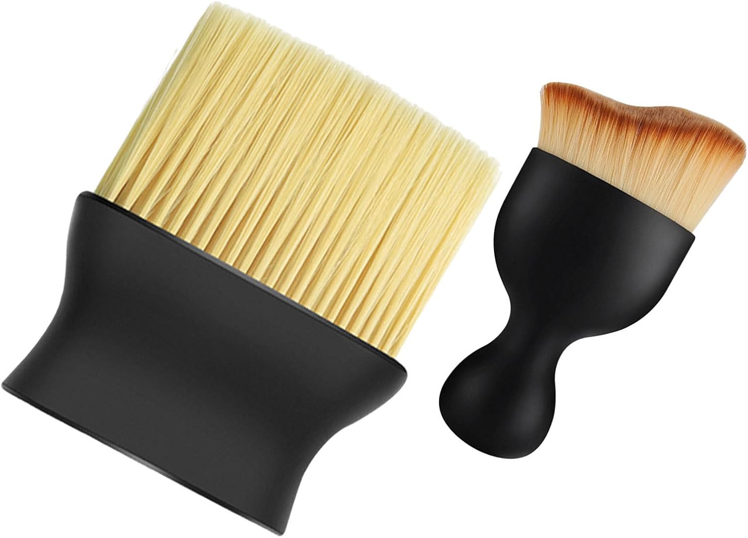 minkissy 2pcs Car Interior Cleaning Brush Microfiber Dust Removal Tool