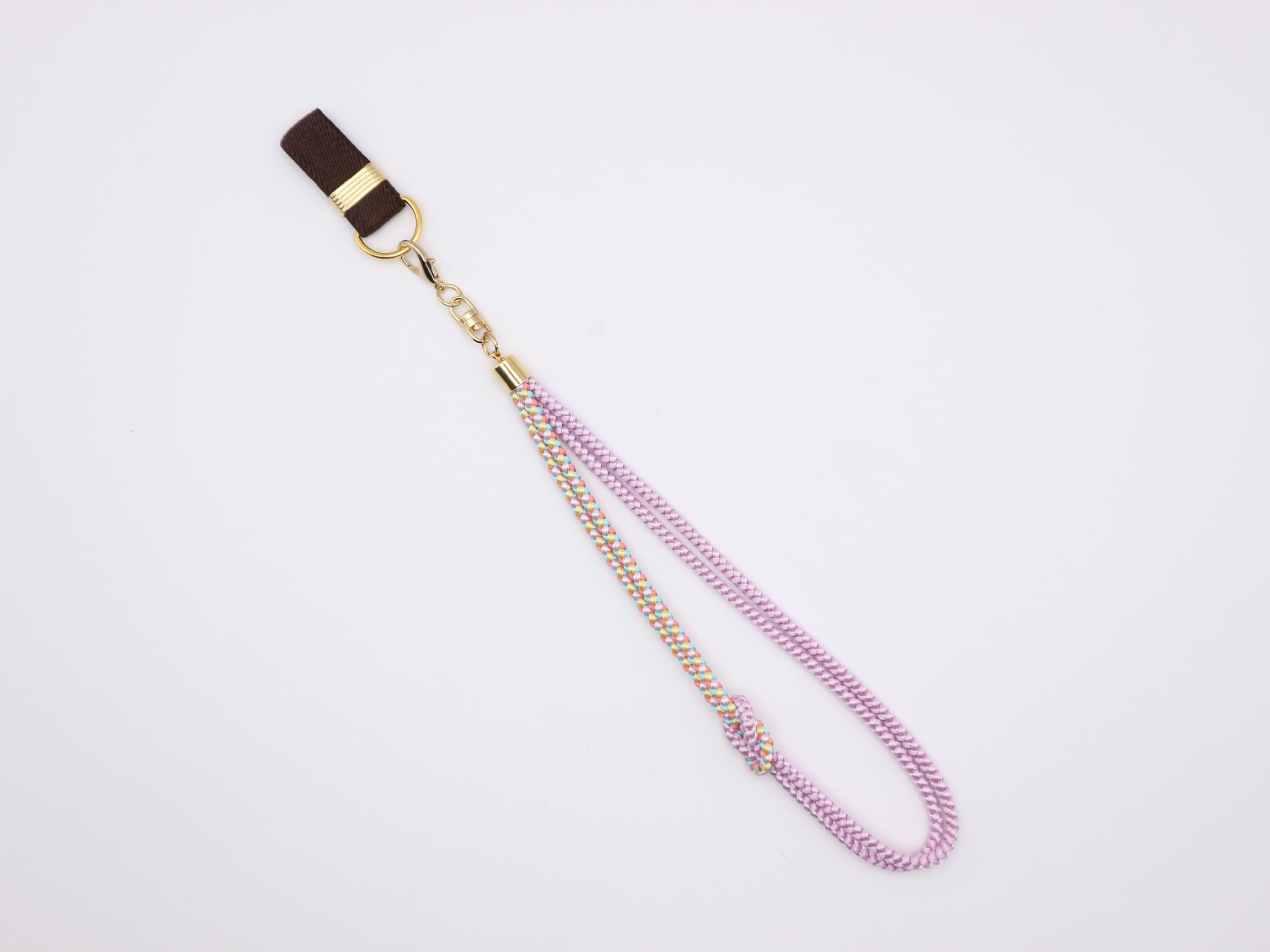 蓮花戯水　組紐　ピンク色　1本 Amazon | [KOBE STICKS] 【伝統工芸 伊賀くみひも】杖ストラップ