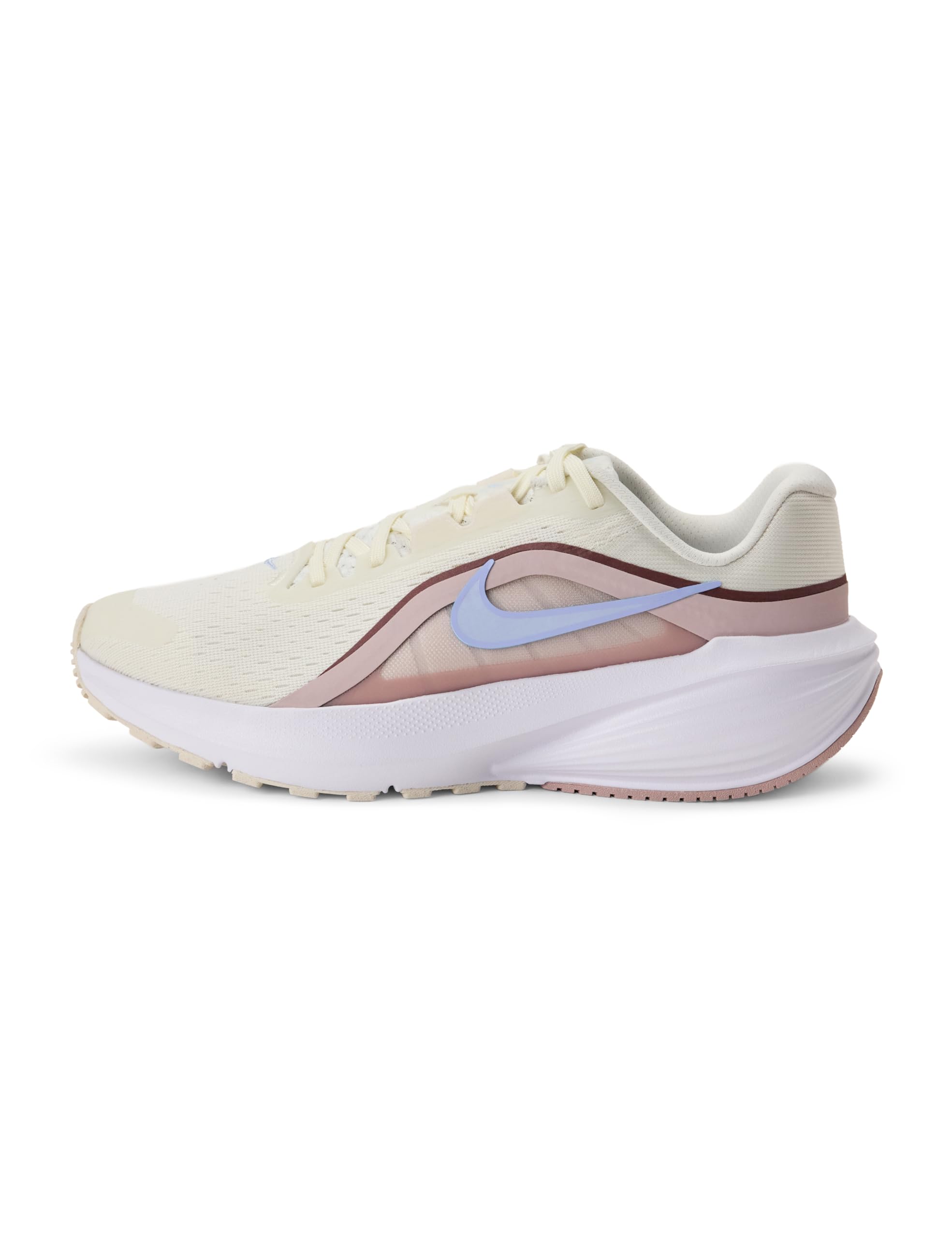 Nike Women's Downshifter 14 Road Running Shoes, Sail/Hydrogen Blue-White-Tattoo, 10