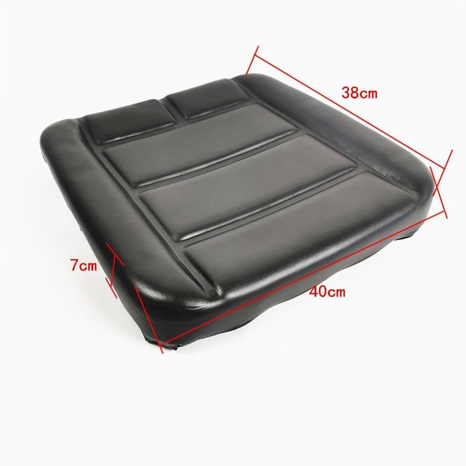 Perfeclan Coussin de siège de Chariot élévateur, imperméable, Confortable, Universel, pour chargeuse compacte, Tracteur, Machines agricoles, tondeuses, 43cmx38cm