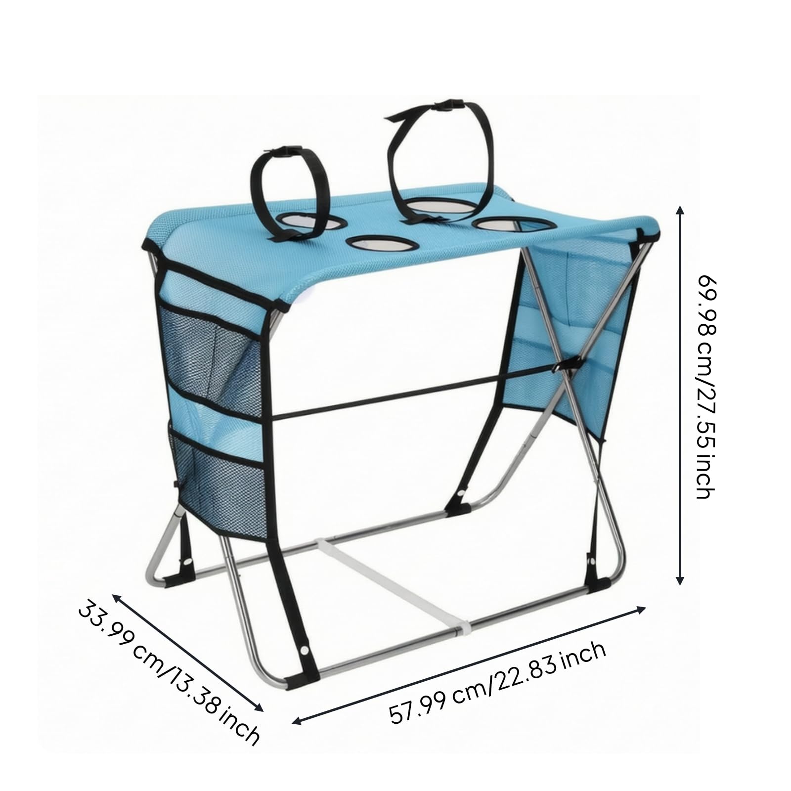 Gralara Mesa Baño para Mascotas con Correas | Portátil, Mesa Aseo para Perros, Ajustable, Mueble, Casa