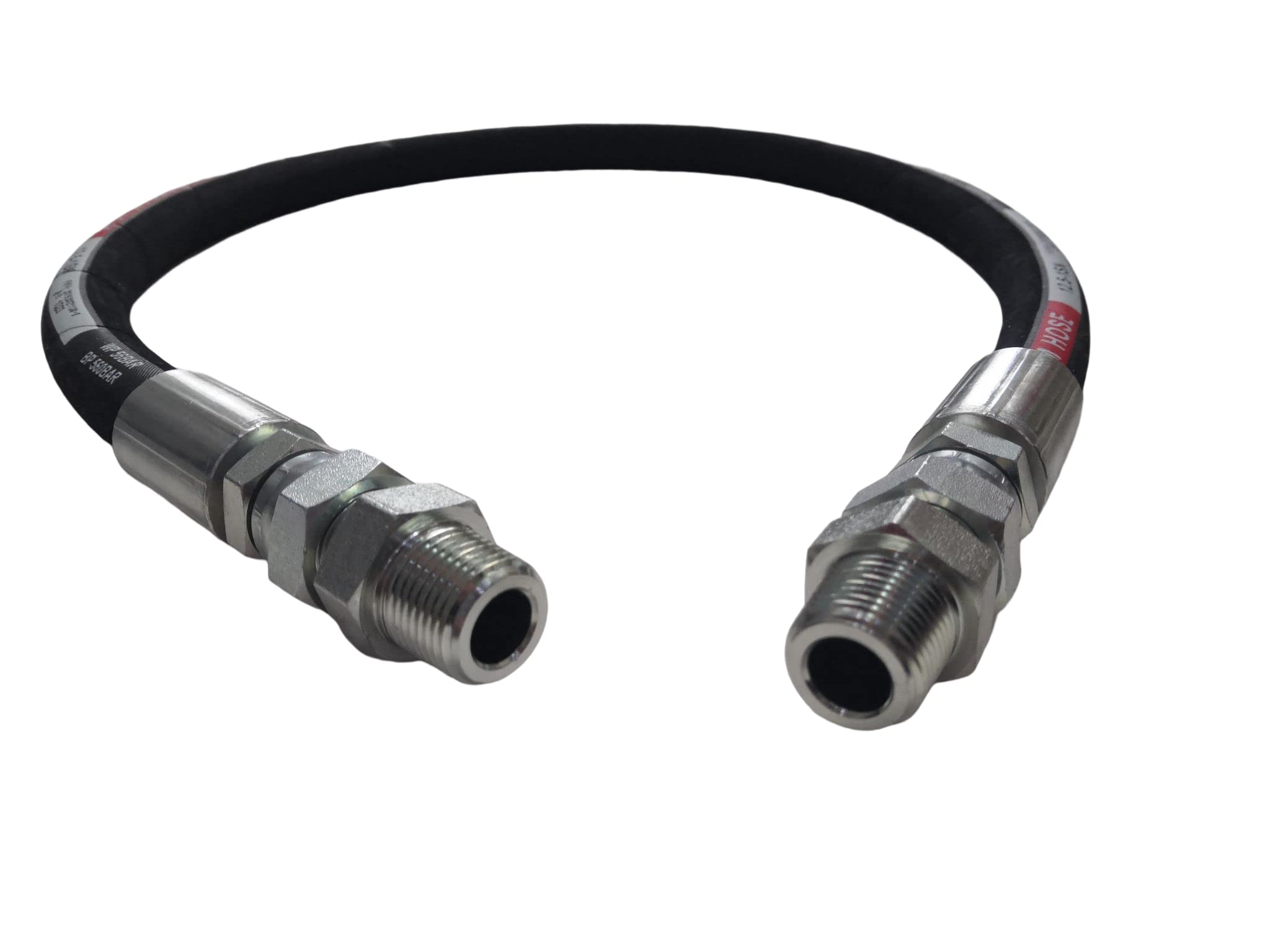 Universal Kompressor-Überbrückungsschlauch – 101,6 Cm Lang, 1,9 Cm NPT, Hitzebeständig Bis 160°C, 700 PSI