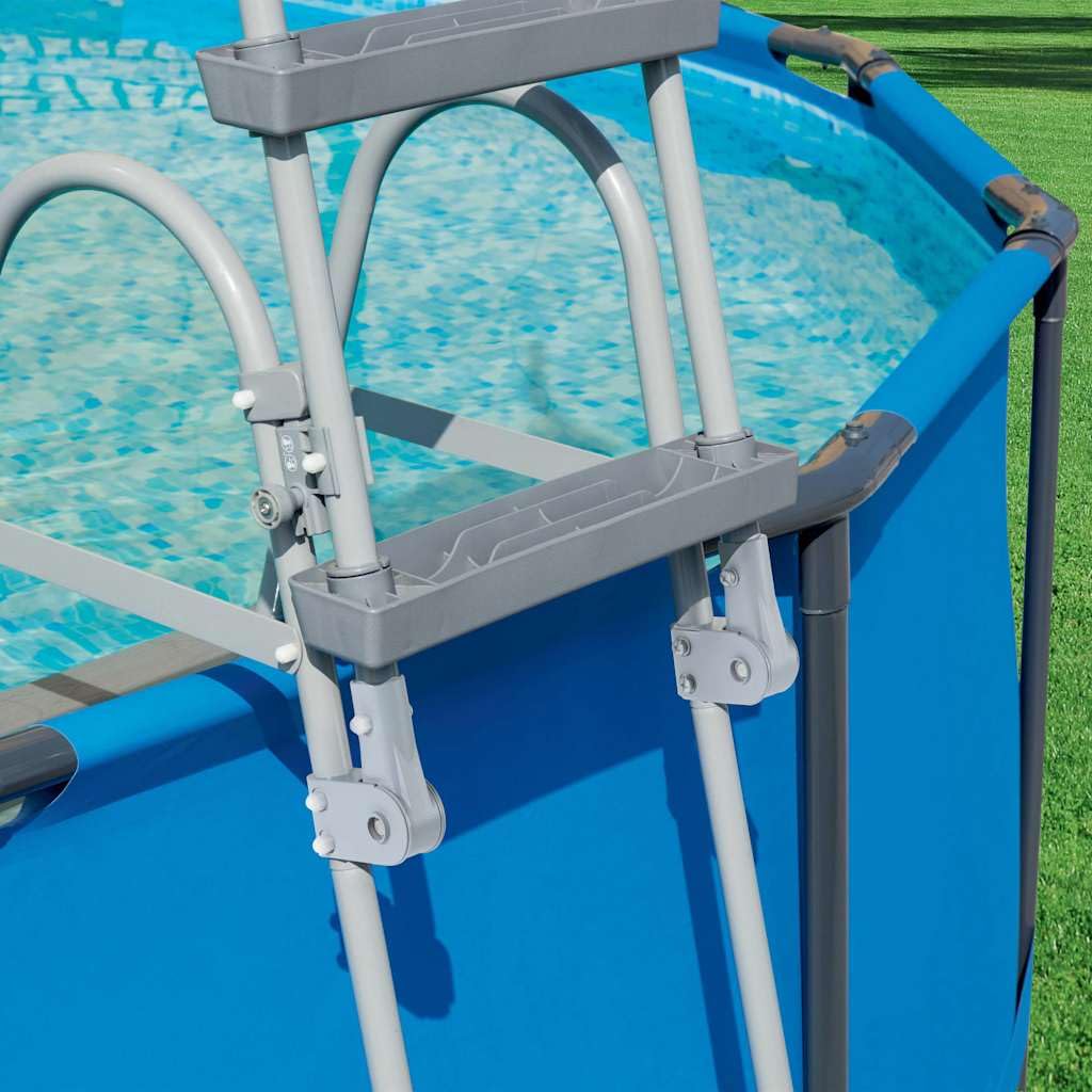 vidaXL Bestway Échelle de Piscine à 4 marches Flowclear 122 cm 58331