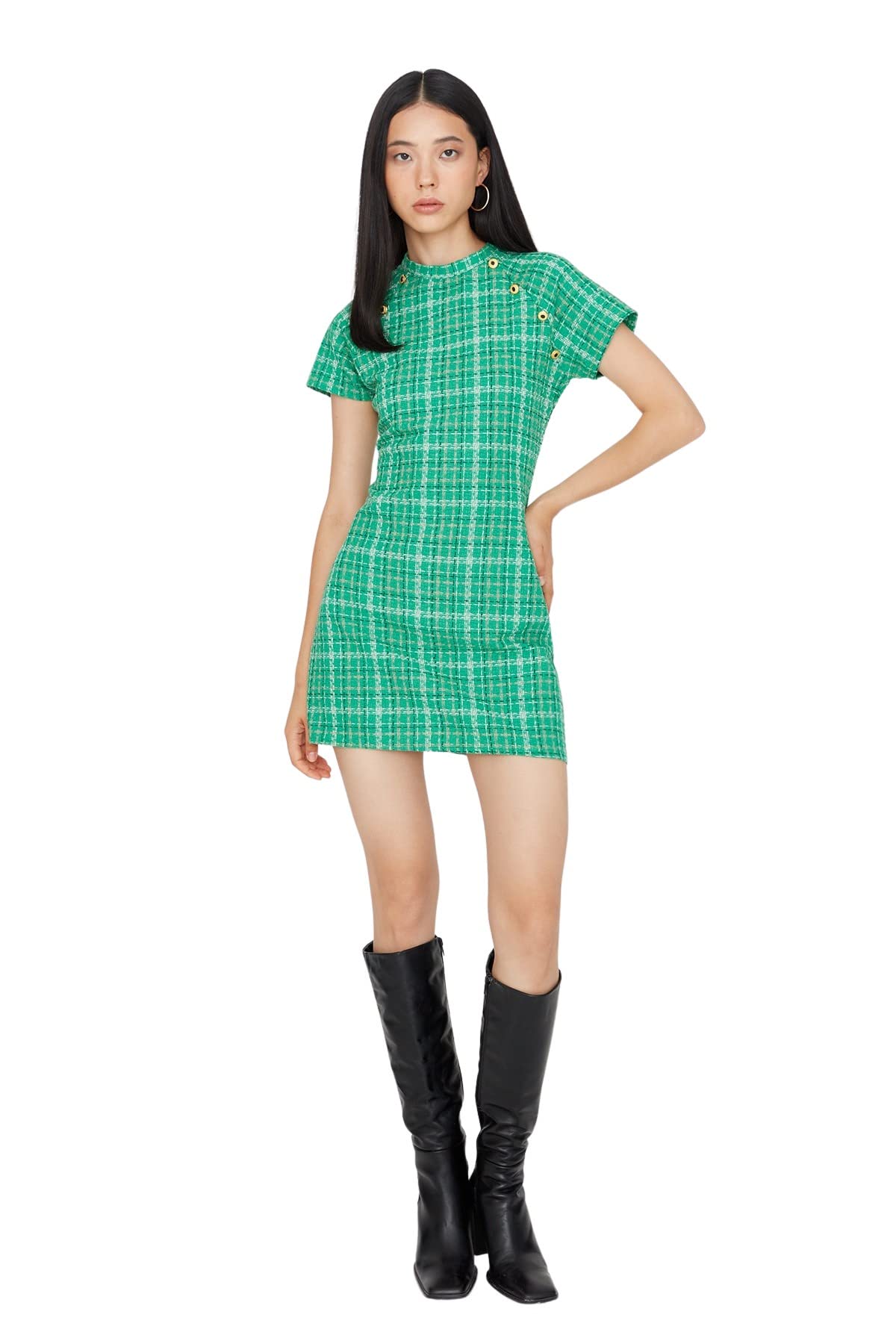 Trendyol Dress - Green - A-line
