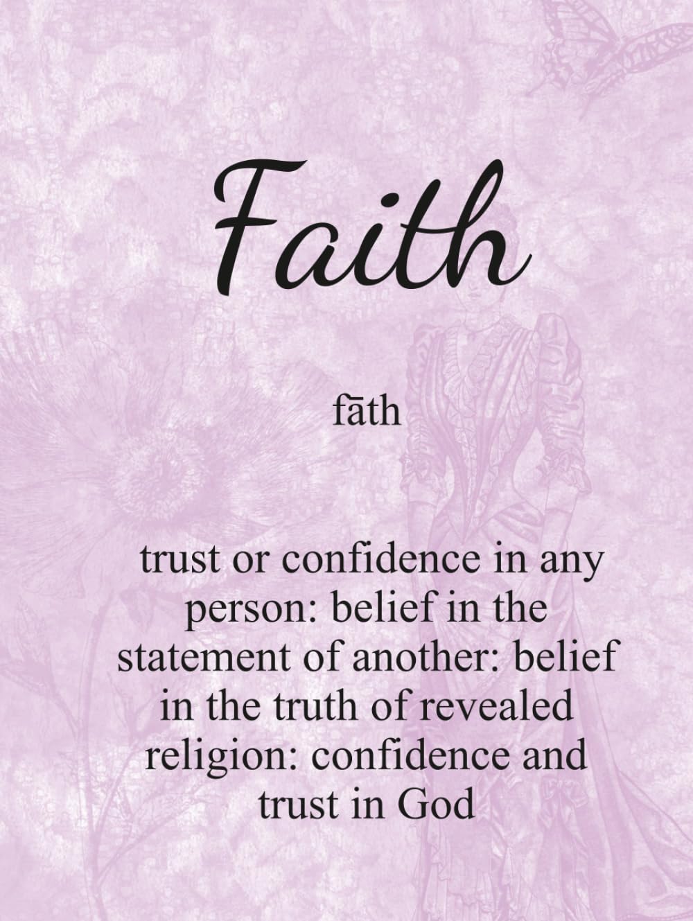 Carnet décoratif Faith pour table basse et superposition de livres tendance