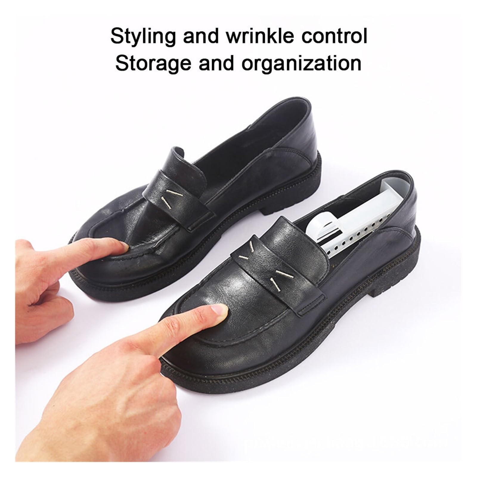 Verstellbarer Unisex-Schuhspanner für Damen und Herren, tragbarer Schuhspanner für Lederschuhe (2–5 Paar) (E-1)
