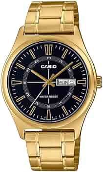 Amazon.com: Casio Men's Watch - MTP-V006D-1CUDF Black Dial