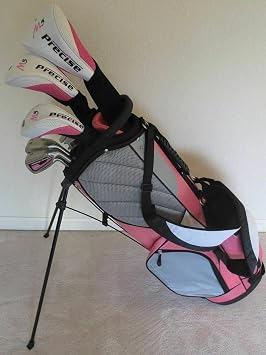 Ladies Golf Club Set Driver, Fairway Wood, Hybrid, Irons, Putter, Clubs & Stand Bag