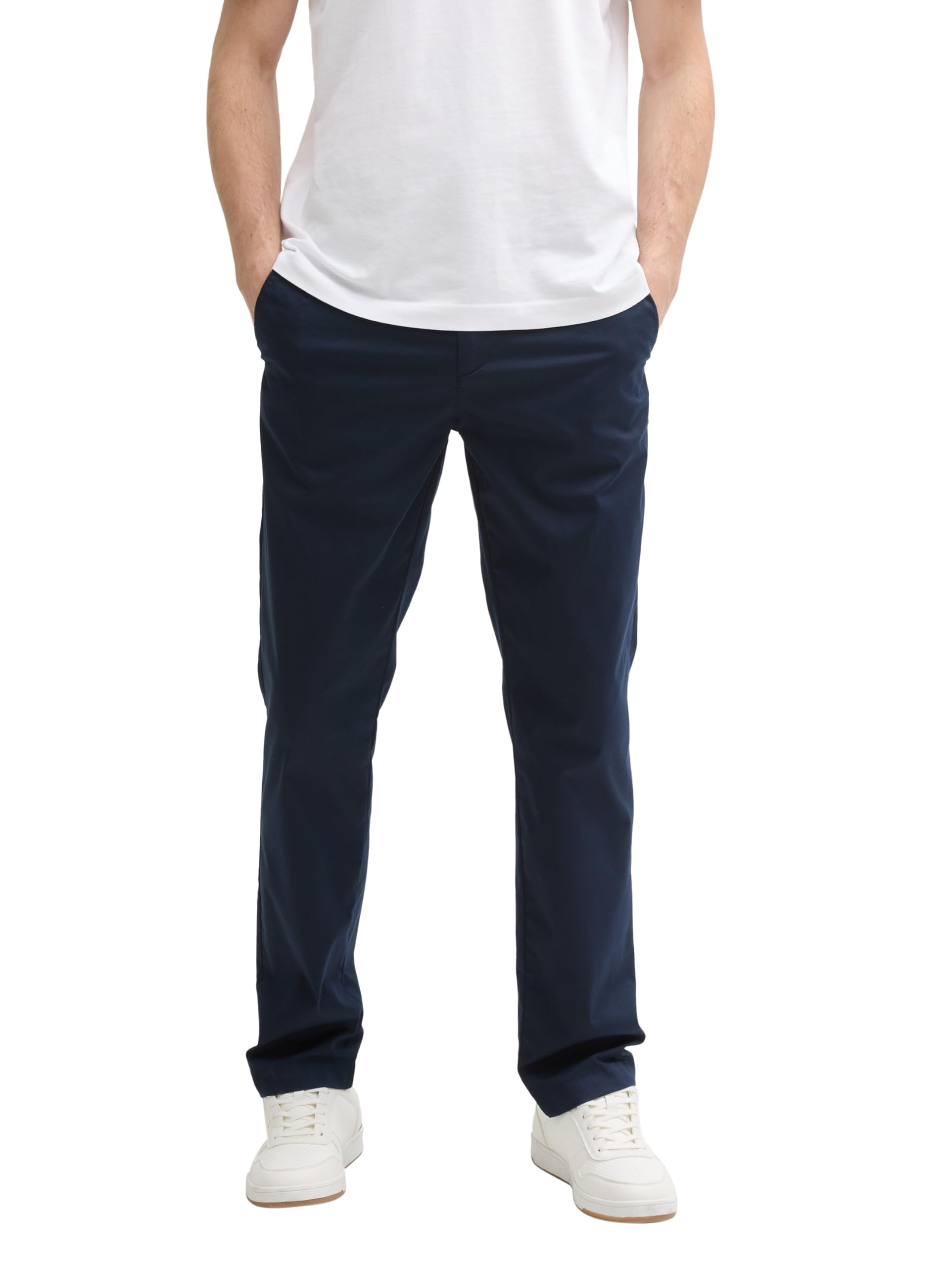 TOM TAILOR Men's Ultralight Regular Fit Chino Trousers