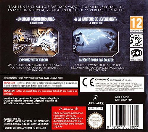Star Wars Le Pouvoir De La Force Ii Nintendo Ds - vue 4