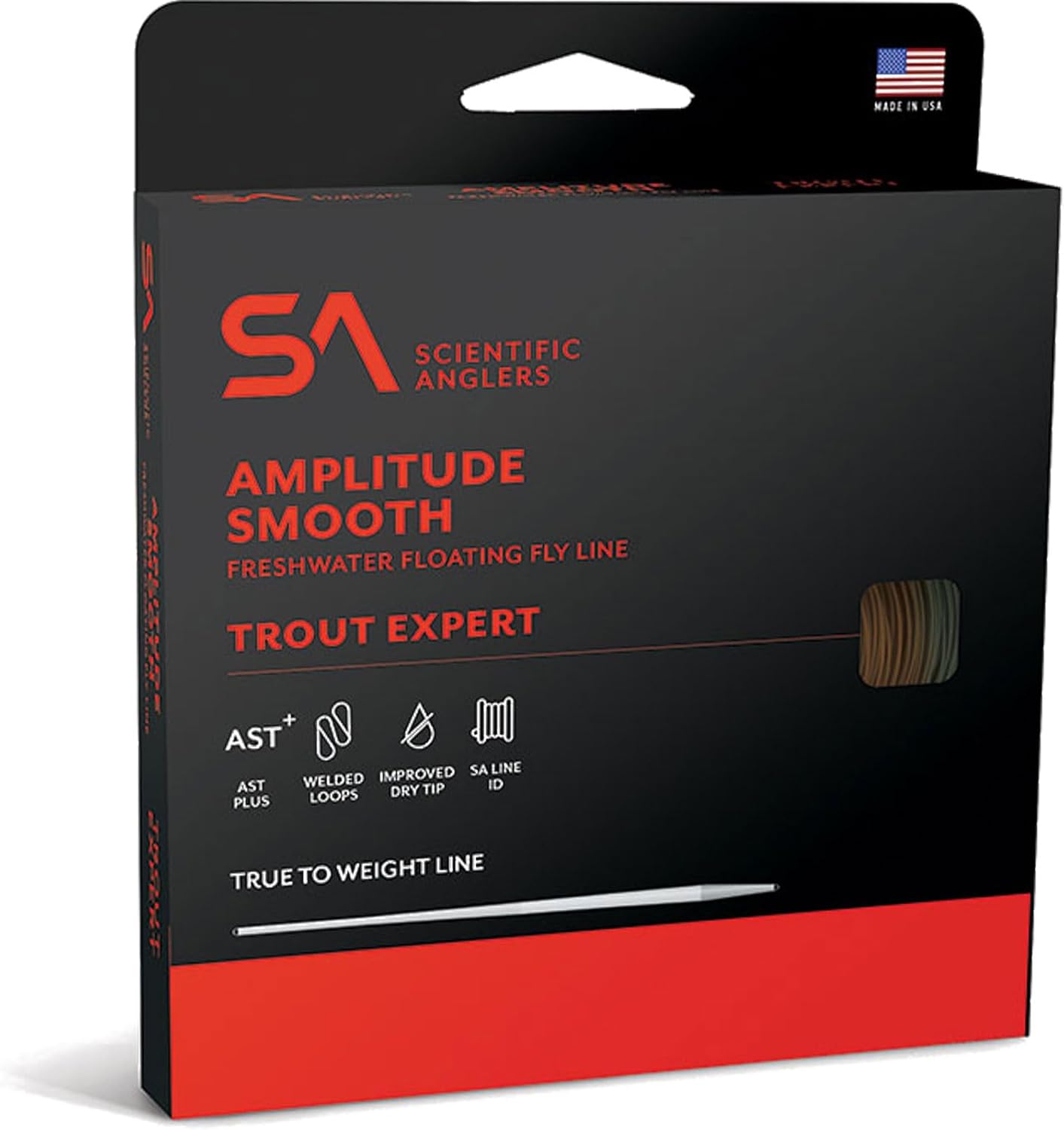 SA Amplitude Smooth Trout Expert Taper Floating Fly Line