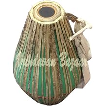 Fiber Mridangam Drum Green