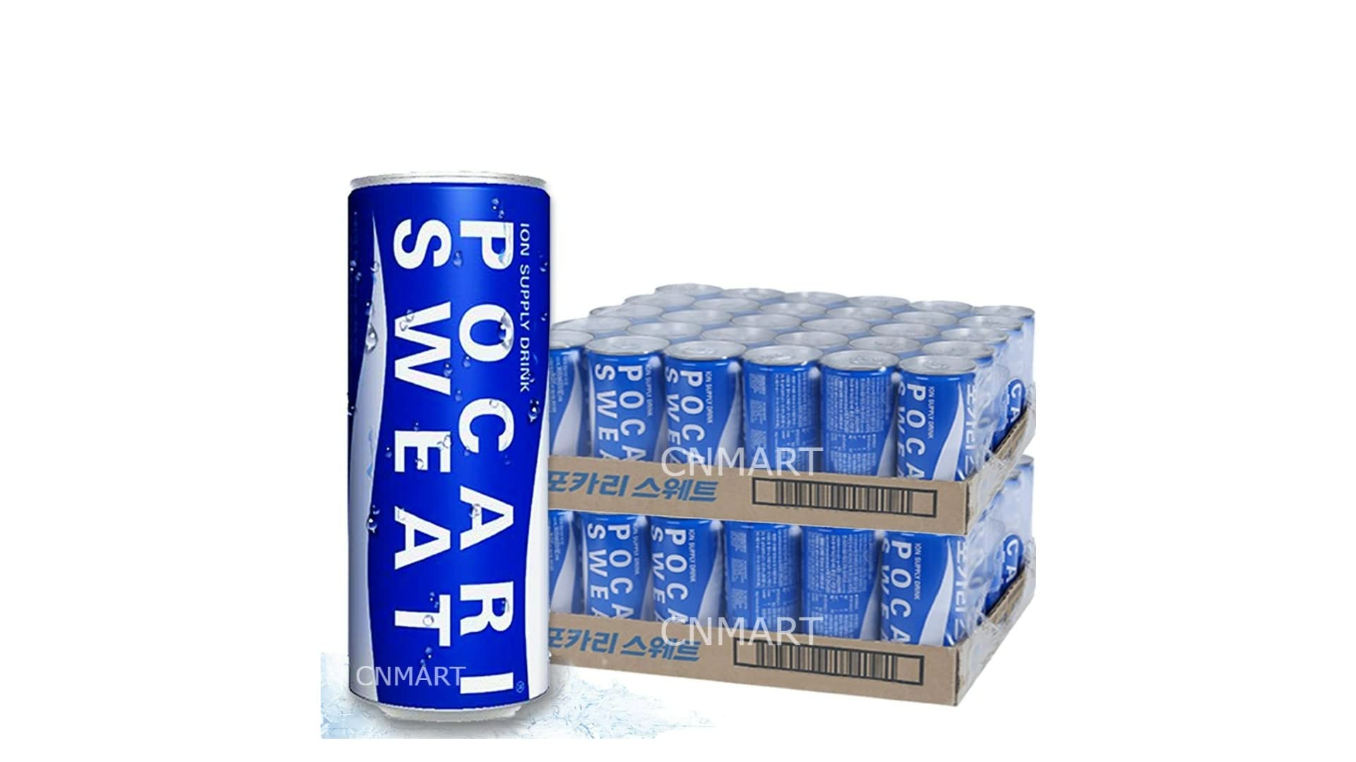 Pocari Ion Supply Sweat Functional Drink 240ml (Pack of 60) by CNMART