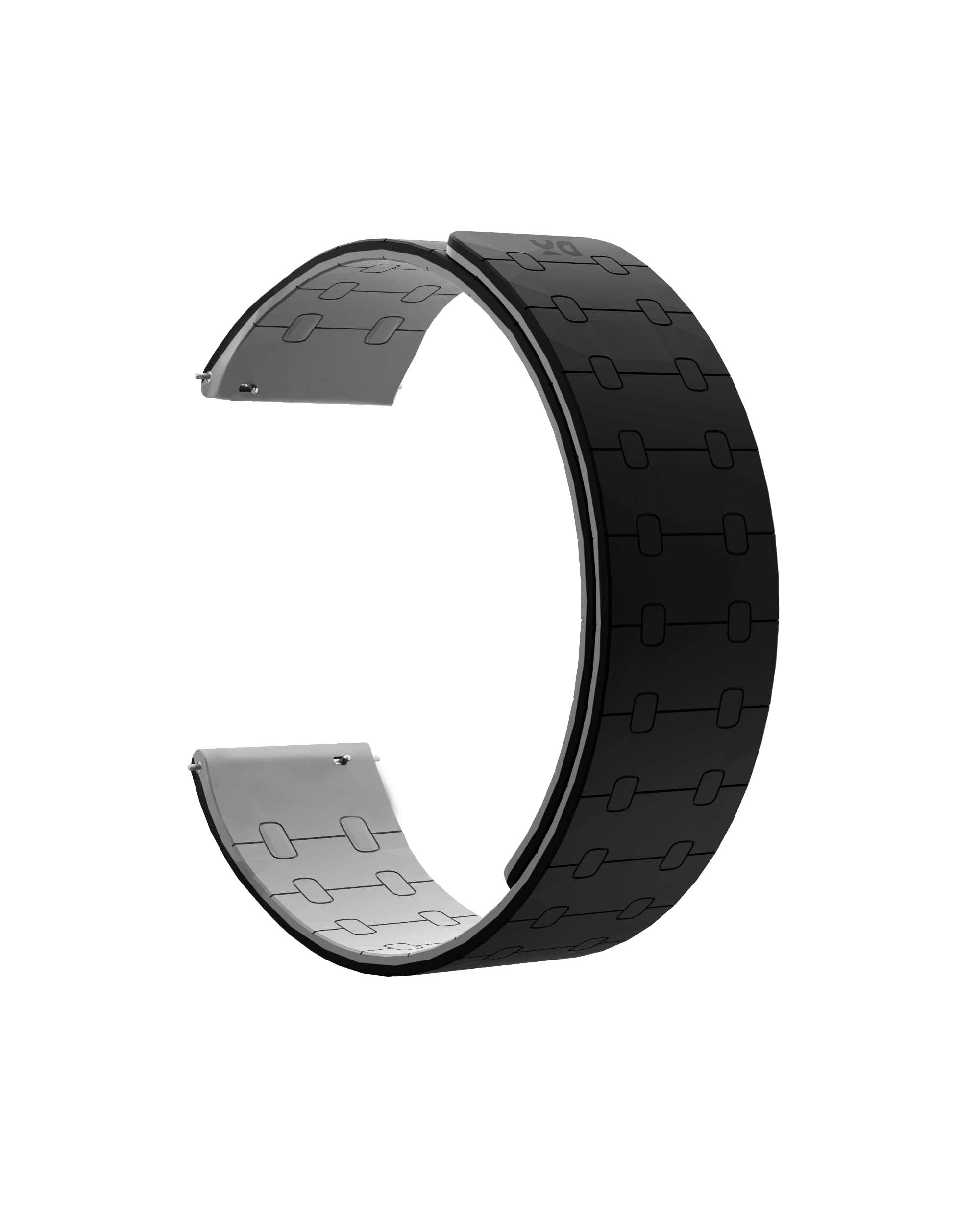 Mag Grip Loop Watch Strap Compatible with Samsung/OnePlus/Fitbit Smartwatches (22mm) -Watch Not Included