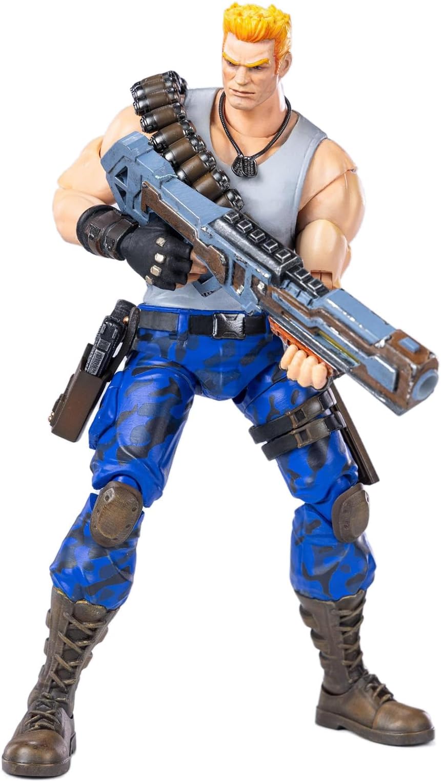 Pipigirl 1/12 Scale Soldier Model Action Figures Kits, Operation Galuga Bill Rizer, 6.2 in Collectible Video Game Action Figures