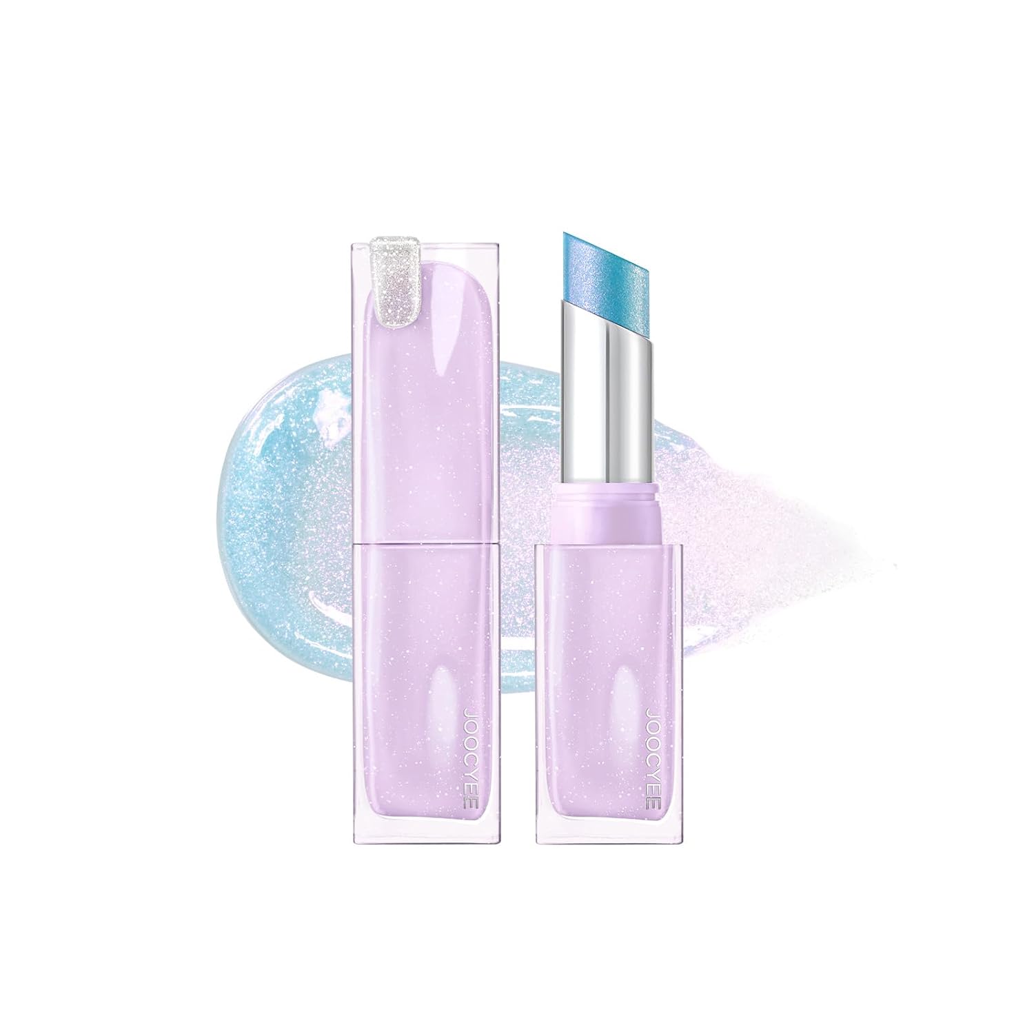 Joocyee Glazed Lip Tint, Lightweight Moisturizing Lip Oil Film Glossy Lipstick, Essence-Infused Hydrating Lip Balm with Squalane & Jojoba Oil Long Lasting Mirror Finish - 551