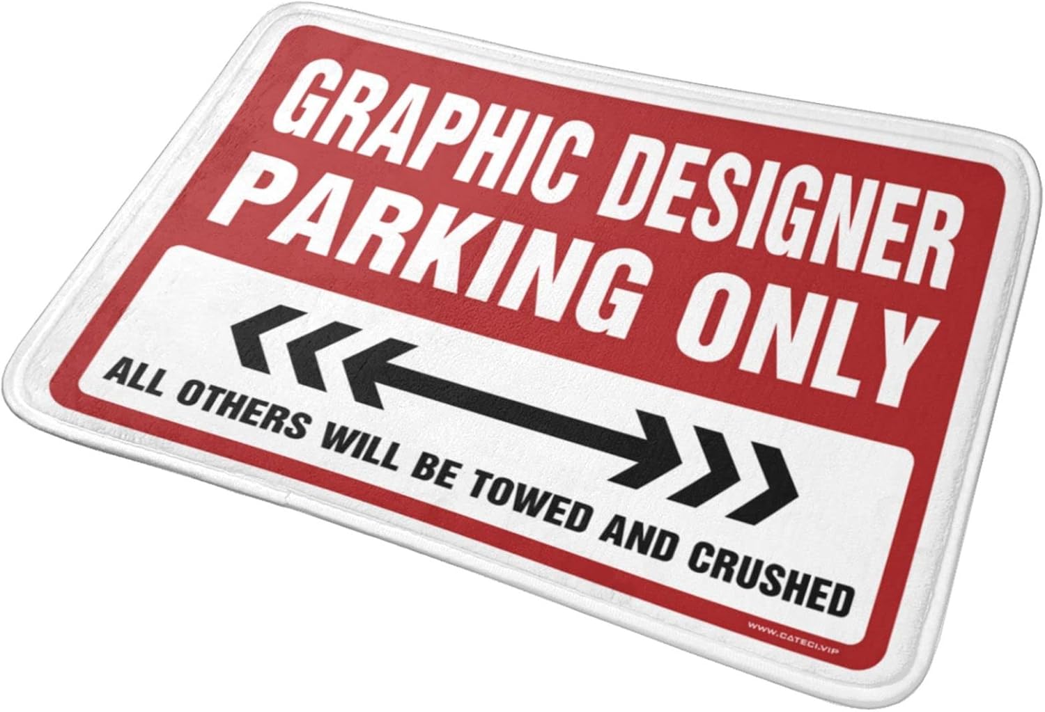 Spring Kitchen Mats Graphic Designer Parking Only Rug Plain Door Mat for Crafts Entry Mats Indoor Home(Size:65X90CM), EHFPBCFFS-65X90CM