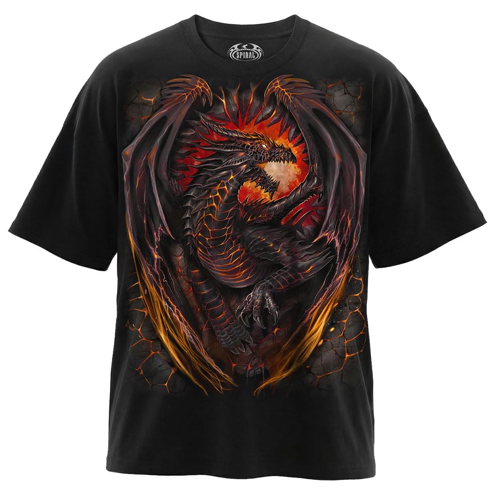 Spiral - Dragon Furnace - Box T-Shirt Black - XL XL