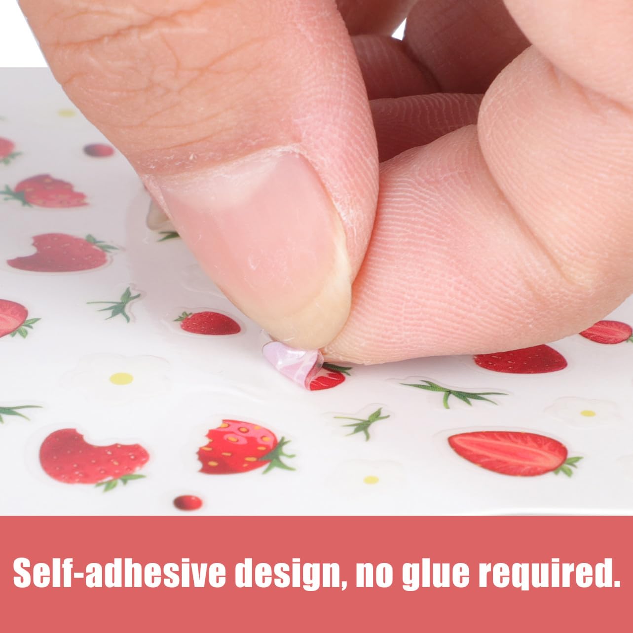 Didiseaon 5 Juegos Pegatina Adhesivos Para Uñas Nail Stickers Etiqueta Engomada Del Arte Del Clavo Diy Calcomanías De Flores Para Uñas Calcomanías Decorativas Para Uñas 6 Hojas * 5