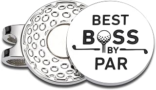 Boss Gifts for Men Thank You Gifts for Boss Leader Mentor Golf Accessories for Men Gifts for Birthday Boss Lady Gifts for Women Marker Gifts for Golfers Manager Christmas