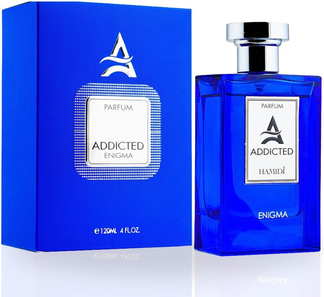 Hamidi ADDICTED ENIGMA Perfumes for Women & Men, Long Lasting perfume 120ML (4 OZ) Unisex Perfume, A Refreshing Eau de parfum, Experience The Allure Of This Refreshing Fragrance