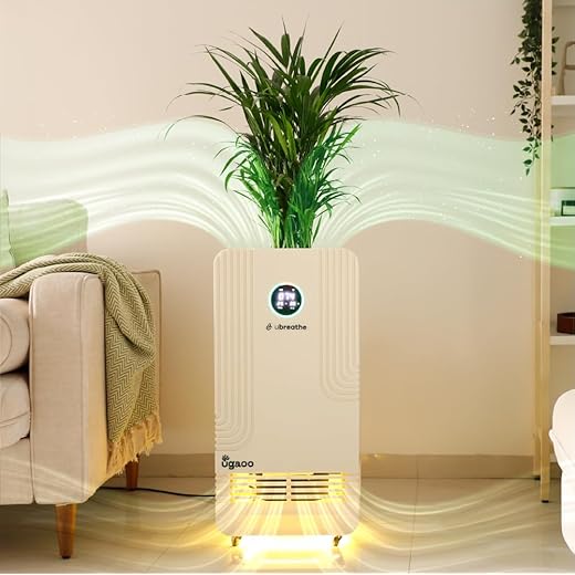 Ugaoo Air Purifier for Bedroom & Living Room Life Plant Ba